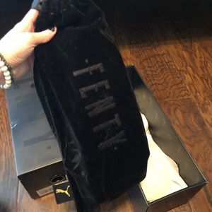 Fenty marshmallow bow slides